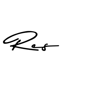 The best way (Asem Kandis PERSONAL USE) to make a short signature is to pick only two or three words in your name. The name Res include a total of six letters. For converting this name. Res signature style 9 images and pictures png