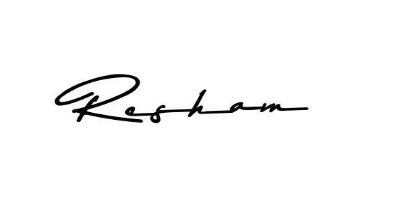 It looks lik you need a new signature style for name Resham. Design unique handwritten (Asem Kandis PERSONAL USE) signature with our free signature maker in just a few clicks. Resham signature style 9 images and pictures png