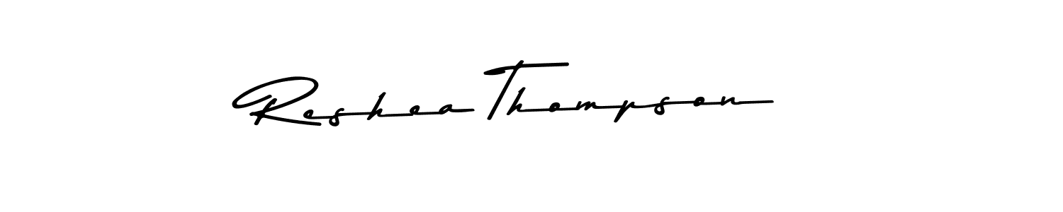 Here are the top 10 professional signature styles for the name Reshea Thompson. These are the best autograph styles you can use for your name. Reshea Thompson signature style 9 images and pictures png