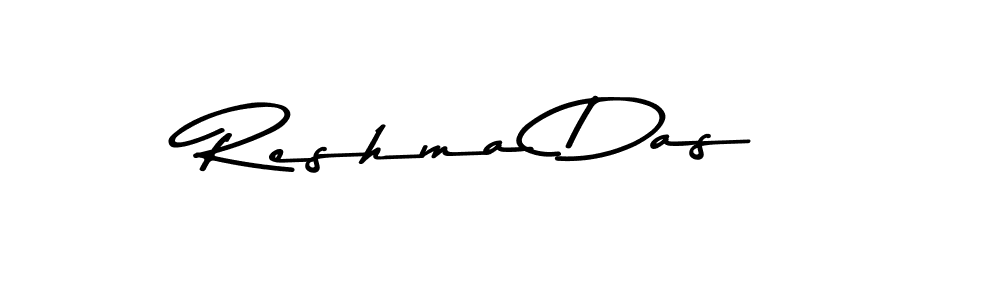 How to make Reshma Das signature? Asem Kandis PERSONAL USE is a professional autograph style. Create handwritten signature for Reshma Das name. Reshma Das signature style 9 images and pictures png