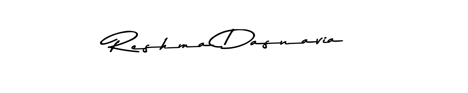 This is the best signature style for the Reshma Dasnavia name. Also you like these signature font (Asem Kandis PERSONAL USE). Mix name signature. Reshma Dasnavia signature style 9 images and pictures png