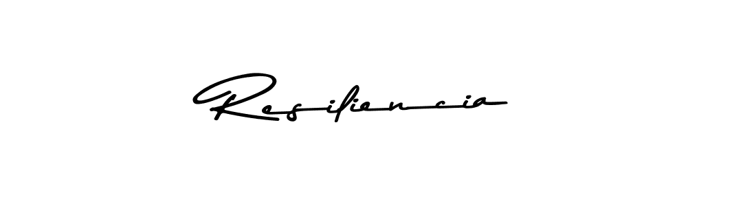 The best way (Asem Kandis PERSONAL USE) to make a short signature is to pick only two or three words in your name. The name Resiliencia include a total of six letters. For converting this name. Resiliencia signature style 9 images and pictures png