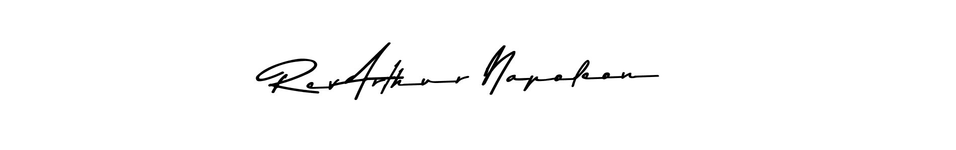 if you are searching for the best signature style for your name Rev Arthur Napoleon. so please give up your signature search. here we have designed multiple signature styles  using Asem Kandis PERSONAL USE. Rev Arthur Napoleon signature style 9 images and pictures png