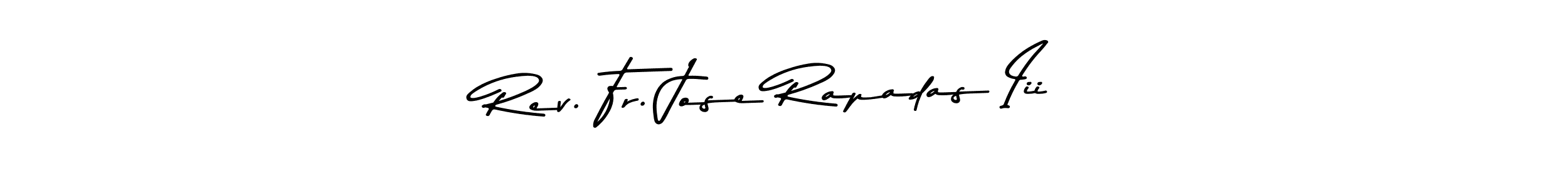 Make a beautiful signature design for name Rev. Fr. Jose Rapadas Iii. With this signature (Asem Kandis PERSONAL USE) style, you can create a handwritten signature for free. Rev. Fr. Jose Rapadas Iii signature style 9 images and pictures png