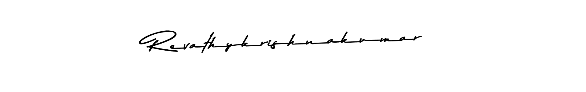 Revathykrishnakumar stylish signature style. Best Handwritten Sign (Asem Kandis PERSONAL USE) for my name. Handwritten Signature Collection Ideas for my name Revathykrishnakumar. Revathykrishnakumar signature style 9 images and pictures png