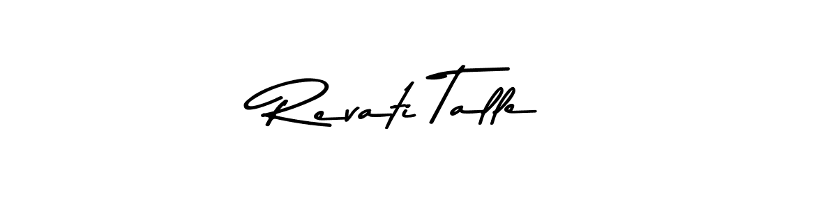 Check out images of Autograph of Revati Talle name. Actor Revati Talle Signature Style. Asem Kandis PERSONAL USE is a professional sign style online. Revati Talle signature style 9 images and pictures png
