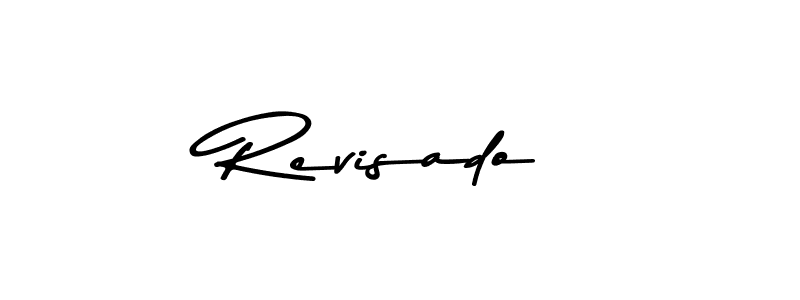 Create a beautiful signature design for name Revisado. With this signature (Asem Kandis PERSONAL USE) fonts, you can make a handwritten signature for free. Revisado signature style 9 images and pictures png