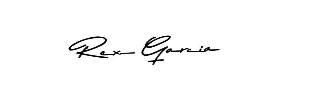 Design your own signature with our free online signature maker. With this signature software, you can create a handwritten (Asem Kandis PERSONAL USE) signature for name Rex Garcia. Rex Garcia signature style 9 images and pictures png