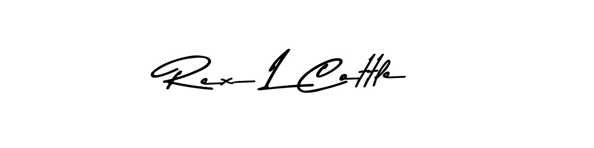 Make a beautiful signature design for name Rex L Cottle. Use this online signature maker to create a handwritten signature for free. Rex L Cottle signature style 9 images and pictures png
