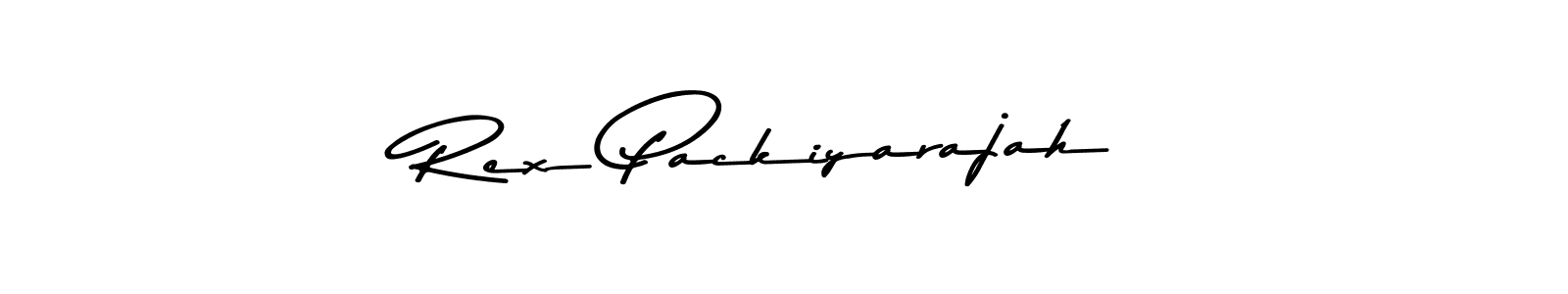 Asem Kandis PERSONAL USE is a professional signature style that is perfect for those who want to add a touch of class to their signature. It is also a great choice for those who want to make their signature more unique. Get Rex Packiyarajah name to fancy signature for free. Rex Packiyarajah signature style 9 images and pictures png