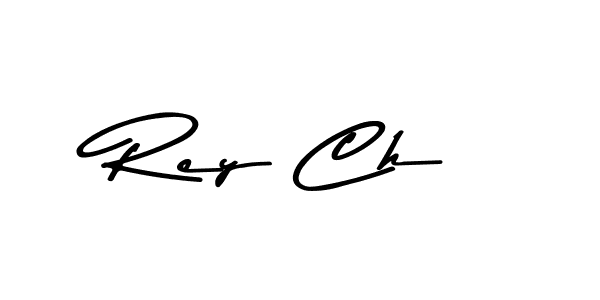 Make a beautiful signature design for name Rey Ch. With this signature (Asem Kandis PERSONAL USE) style, you can create a handwritten signature for free. Rey Ch signature style 9 images and pictures png