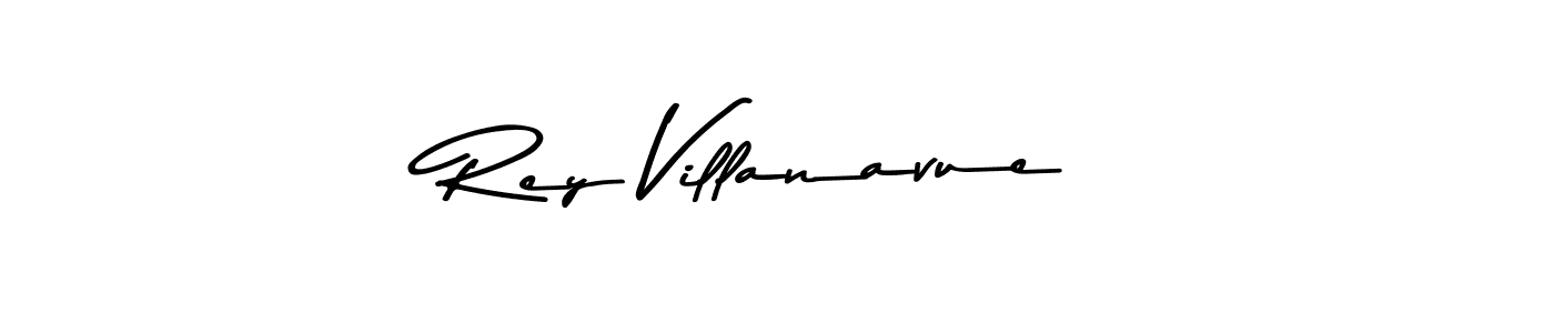 if you are searching for the best signature style for your name Rey Villanavue. so please give up your signature search. here we have designed multiple signature styles  using Asem Kandis PERSONAL USE. Rey Villanavue signature style 9 images and pictures png