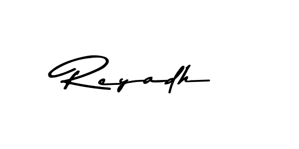 How to make Reyadh signature? Asem Kandis PERSONAL USE is a professional autograph style. Create handwritten signature for Reyadh name. Reyadh signature style 9 images and pictures png