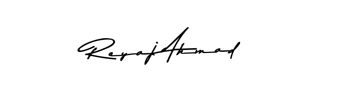 Make a beautiful signature design for name Reyaj Ahmad. Use this online signature maker to create a handwritten signature for free. Reyaj Ahmad signature style 9 images and pictures png