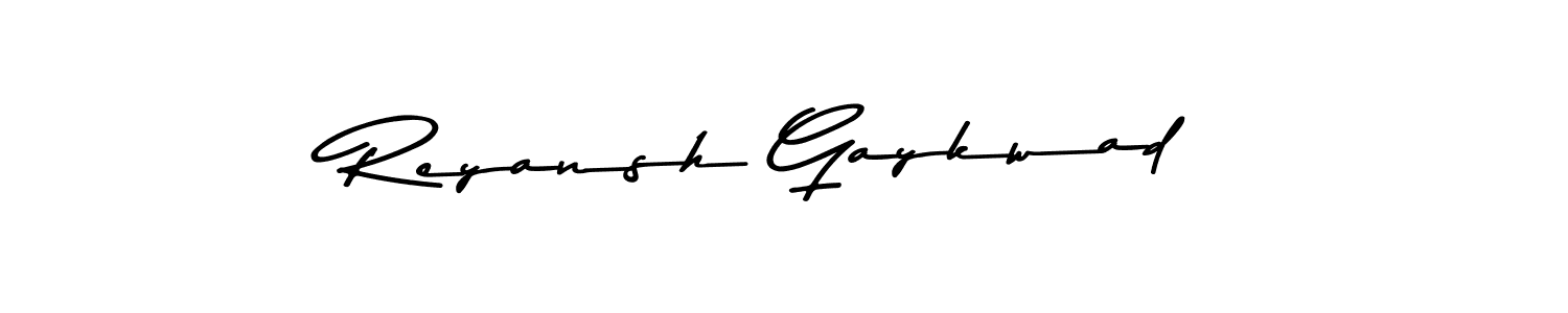 Similarly Asem Kandis PERSONAL USE is the best handwritten signature design. Signature creator online .You can use it as an online autograph creator for name Reyansh Gaykwad. Reyansh Gaykwad signature style 9 images and pictures png