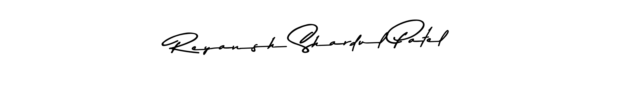 Make a beautiful signature design for name Reyansh Shardul Patel. Use this online signature maker to create a handwritten signature for free. Reyansh Shardul Patel signature style 9 images and pictures png