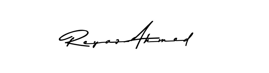 Make a beautiful signature design for name Reyaz Ahmed. With this signature (Asem Kandis PERSONAL USE) style, you can create a handwritten signature for free. Reyaz Ahmed signature style 9 images and pictures png