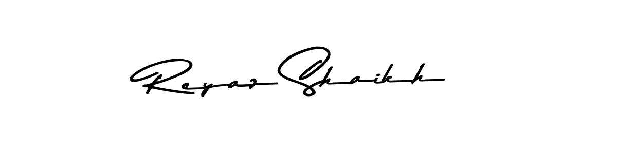 Here are the top 10 professional signature styles for the name Reyaz Shaikh. These are the best autograph styles you can use for your name. Reyaz Shaikh signature style 9 images and pictures png