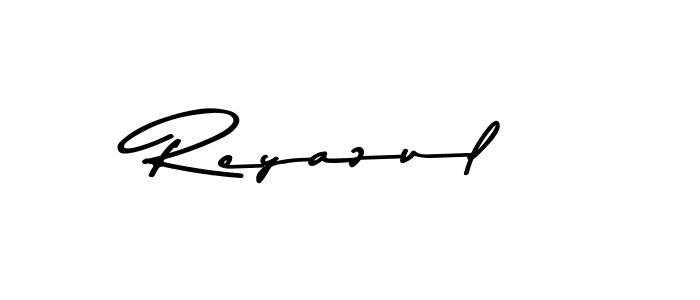 Reyazul stylish signature style. Best Handwritten Sign (Asem Kandis PERSONAL USE) for my name. Handwritten Signature Collection Ideas for my name Reyazul. Reyazul signature style 9 images and pictures png