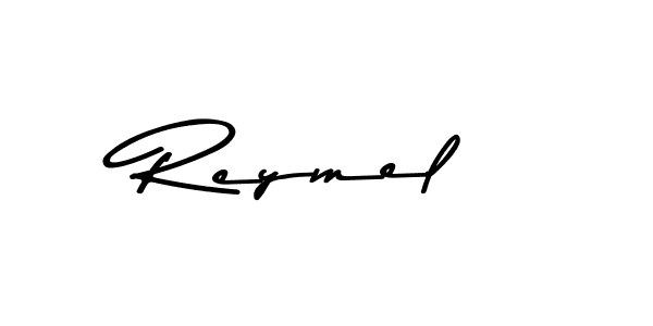 Create a beautiful signature design for name Reymel. With this signature (Asem Kandis PERSONAL USE) fonts, you can make a handwritten signature for free. Reymel signature style 9 images and pictures png