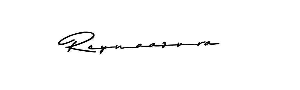 How to make Reynaazura name signature. Use Asem Kandis PERSONAL USE style for creating short signs online. This is the latest handwritten sign. Reynaazura signature style 9 images and pictures png