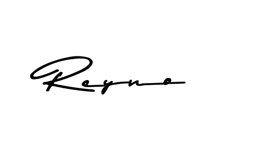 Design your own signature with our free online signature maker. With this signature software, you can create a handwritten (Asem Kandis PERSONAL USE) signature for name Reyno. Reyno signature style 9 images and pictures png