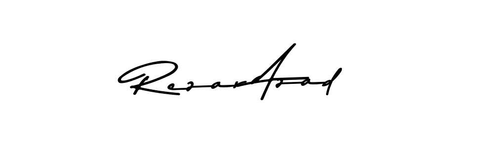 Make a short Rezar Azad signature style. Manage your documents anywhere anytime using Asem Kandis PERSONAL USE. Create and add eSignatures, submit forms, share and send files easily. Rezar Azad signature style 9 images and pictures png