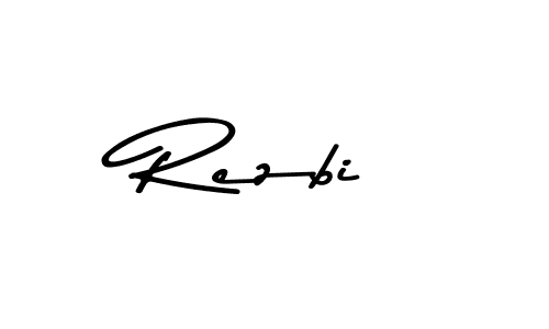 How to Draw Rezbi signature style? Asem Kandis PERSONAL USE is a latest design signature styles for name Rezbi. Rezbi signature style 9 images and pictures png