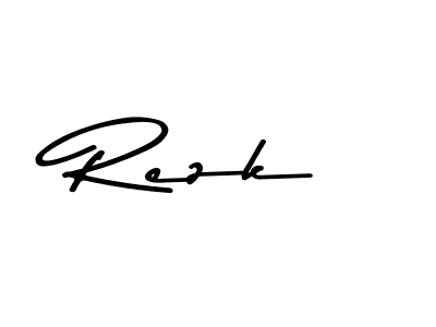 Similarly Asem Kandis PERSONAL USE is the best handwritten signature design. Signature creator online .You can use it as an online autograph creator for name Rezk. Rezk signature style 9 images and pictures png