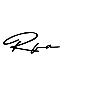 Make a beautiful signature design for name Rfa. With this signature (Asem Kandis PERSONAL USE) style, you can create a handwritten signature for free. Rfa signature style 9 images and pictures png