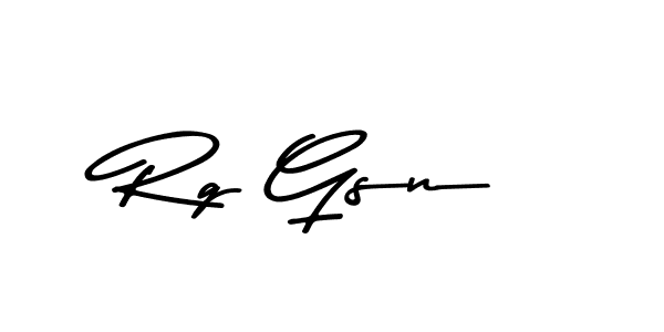 Also You can easily find your signature by using the search form. We will create Rg Gsn name handwritten signature images for you free of cost using Asem Kandis PERSONAL USE sign style. Rg Gsn signature style 9 images and pictures png