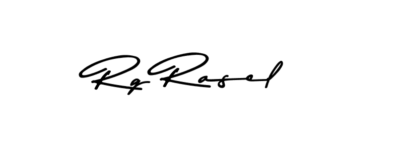 How to make Rg Rasel signature? Asem Kandis PERSONAL USE is a professional autograph style. Create handwritten signature for Rg Rasel name. Rg Rasel signature style 9 images and pictures png