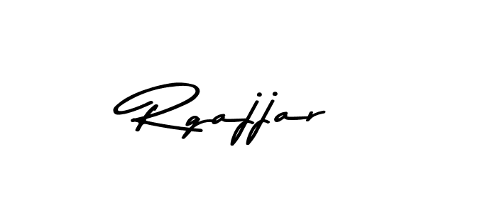 Design your own signature with our free online signature maker. With this signature software, you can create a handwritten (Asem Kandis PERSONAL USE) signature for name Rgajjar. Rgajjar signature style 9 images and pictures png