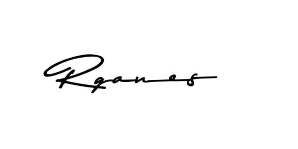 Design your own signature with our free online signature maker. With this signature software, you can create a handwritten (Asem Kandis PERSONAL USE) signature for name Rganes. Rganes signature style 9 images and pictures png