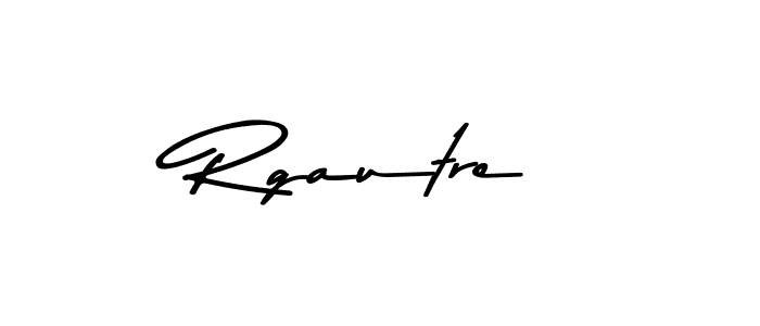 How to make Rgautre signature? Asem Kandis PERSONAL USE is a professional autograph style. Create handwritten signature for Rgautre name. Rgautre signature style 9 images and pictures png