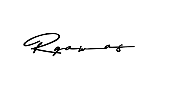 How to make Rgawas signature? Asem Kandis PERSONAL USE is a professional autograph style. Create handwritten signature for Rgawas name. Rgawas signature style 9 images and pictures png