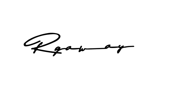 How to Draw Rgaway signature style? Asem Kandis PERSONAL USE is a latest design signature styles for name Rgaway. Rgaway signature style 9 images and pictures png