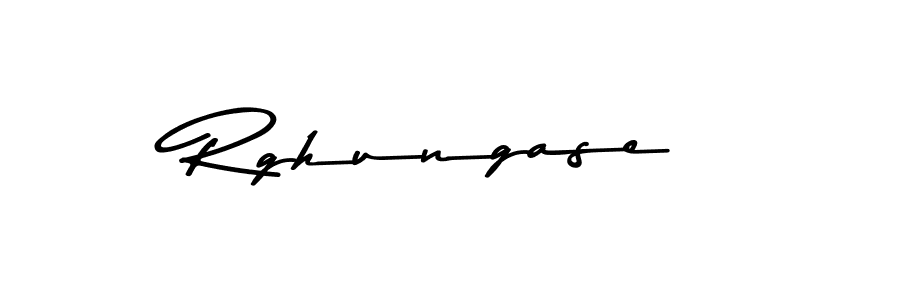 Design your own signature with our free online signature maker. With this signature software, you can create a handwritten (Asem Kandis PERSONAL USE) signature for name Rghungase. Rghungase signature style 9 images and pictures png