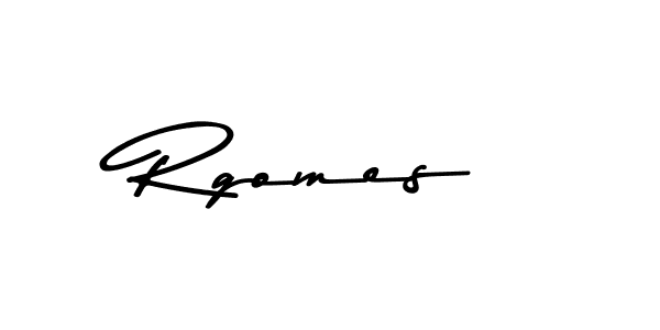 Make a beautiful signature design for name Rgomes. Use this online signature maker to create a handwritten signature for free. Rgomes signature style 9 images and pictures png