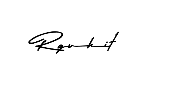 Use a signature maker to create a handwritten signature online. With this signature software, you can design (Asem Kandis PERSONAL USE) your own signature for name Rguhit. Rguhit signature style 9 images and pictures png