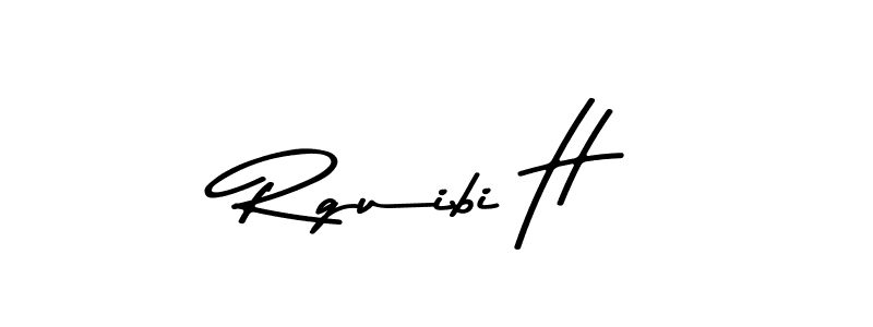 Here are the top 10 professional signature styles for the name Rguibi H. These are the best autograph styles you can use for your name. Rguibi H signature style 9 images and pictures png