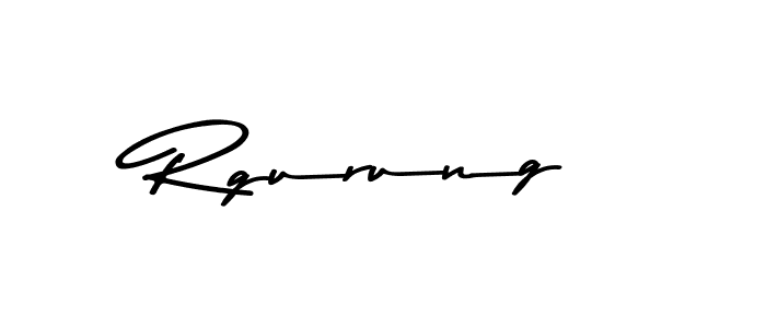 Make a beautiful signature design for name Rgurung. Use this online signature maker to create a handwritten signature for free. Rgurung signature style 9 images and pictures png