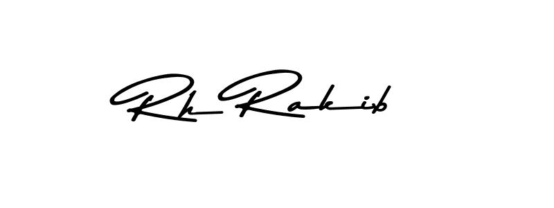 How to Draw Rh Rakib signature style? Asem Kandis PERSONAL USE is a latest design signature styles for name Rh Rakib. Rh Rakib signature style 9 images and pictures png
