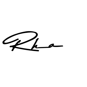 Make a beautiful signature design for name Rha. Use this online signature maker to create a handwritten signature for free. Rha signature style 9 images and pictures png