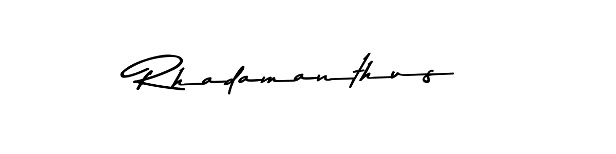 Use a signature maker to create a handwritten signature online. With this signature software, you can design (Asem Kandis PERSONAL USE) your own signature for name Rhadamanthus. Rhadamanthus signature style 9 images and pictures png