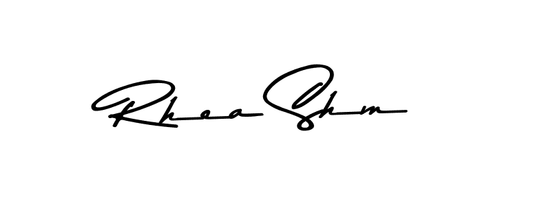 How to Draw Rhea Shm signature style? Asem Kandis PERSONAL USE is a latest design signature styles for name Rhea Shm. Rhea Shm signature style 9 images and pictures png