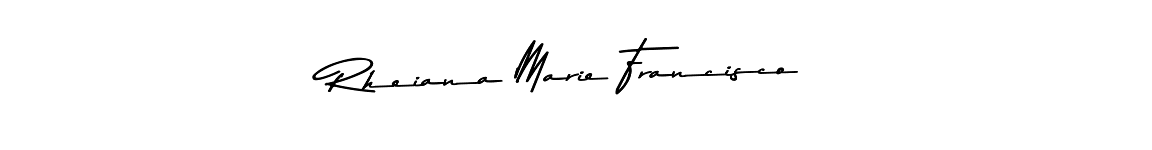 You can use this online signature creator to create a handwritten signature for the name Rheiana Marie Francisco. This is the best online autograph maker. Rheiana Marie Francisco signature style 9 images and pictures png