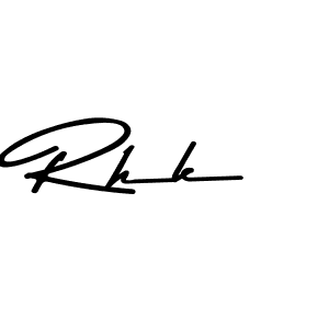 This is the best signature style for the Rhk name. Also you like these signature font (Asem Kandis PERSONAL USE). Mix name signature. Rhk signature style 9 images and pictures png