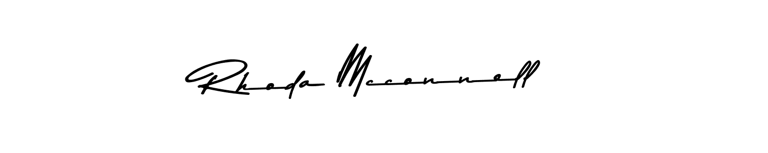 Design your own signature with our free online signature maker. With this signature software, you can create a handwritten (Asem Kandis PERSONAL USE) signature for name Rhoda Mcconnell. Rhoda Mcconnell signature style 9 images and pictures png