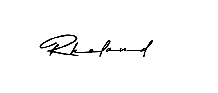 Similarly Asem Kandis PERSONAL USE is the best handwritten signature design. Signature creator online .You can use it as an online autograph creator for name Rholand. Rholand signature style 9 images and pictures png